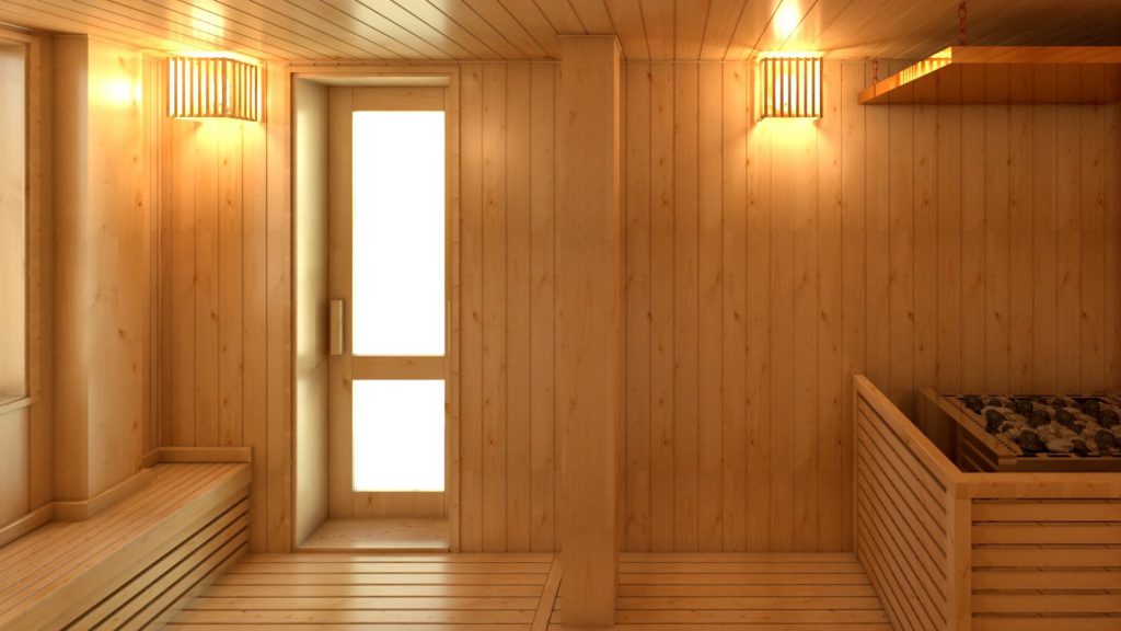Thiết kế thi công phòng xông sauna