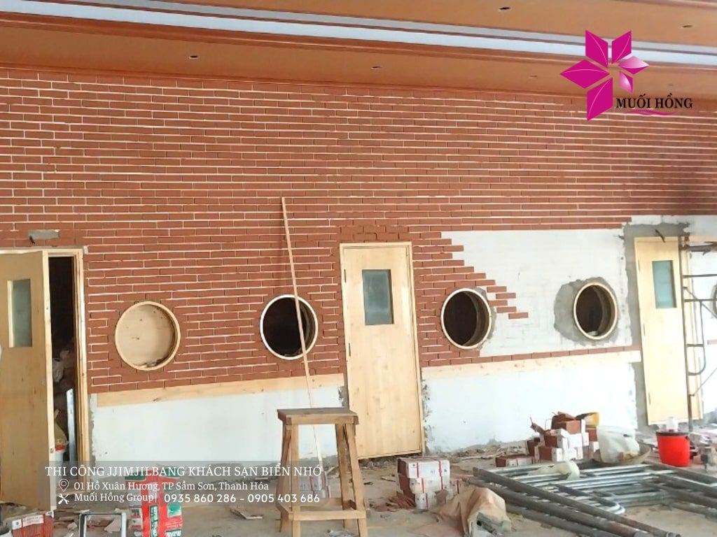 Xây dựng JjimJilBang khách sạn Biển Nhớ Sầm Sơn