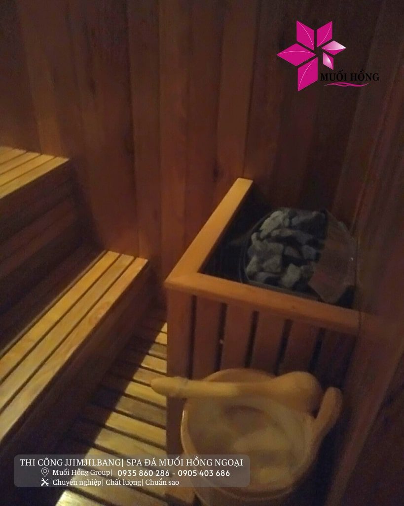 Setup khu xông hơi sauna hồng ngoại