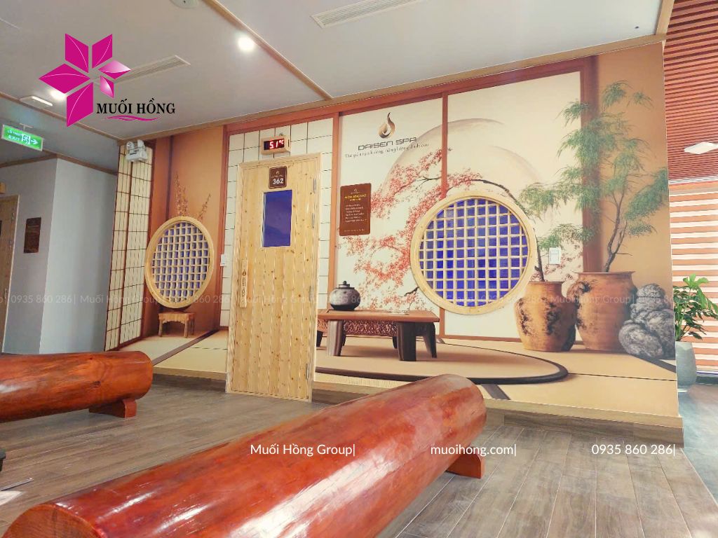 Thi công Onsen JjimJilBang Daisen Spa