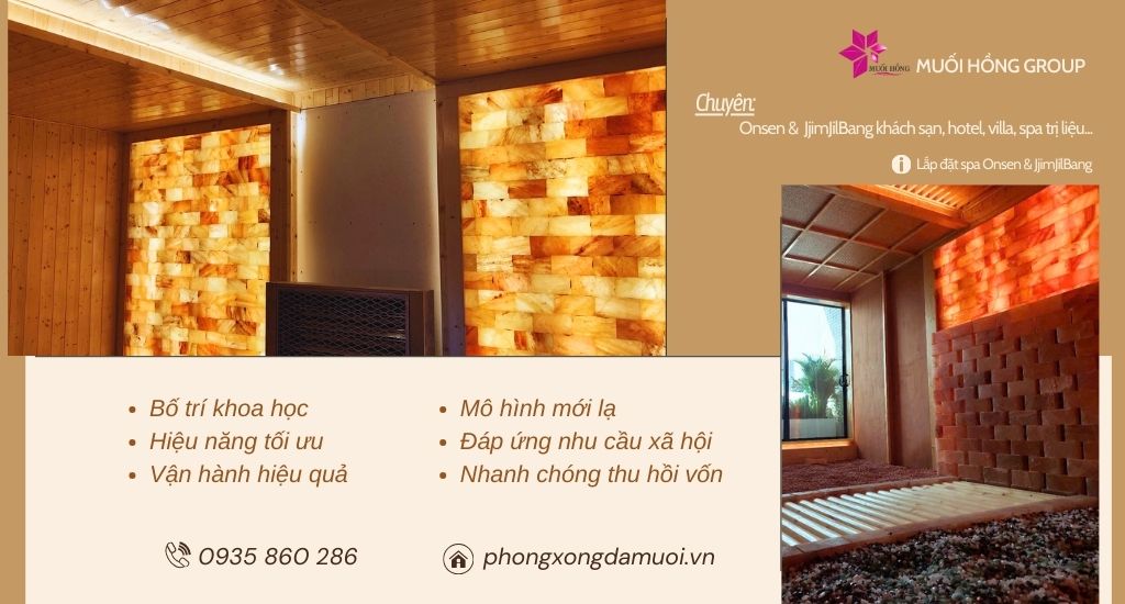 Thi công spa Onsen Jjimjilbang resort