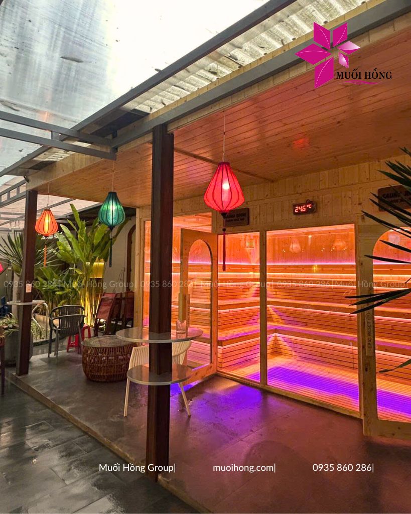 Thi công khu spa Epic Reset An Bàng Hội An