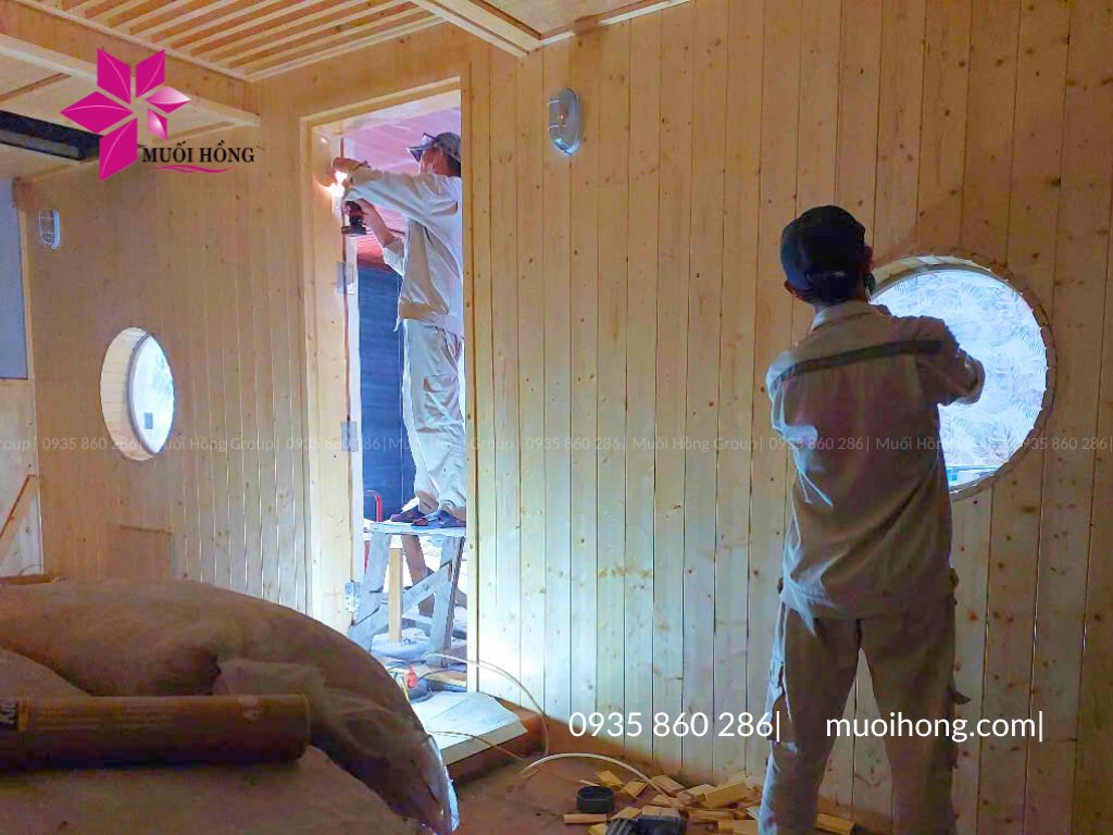 Thi công spa Trí Nguyên Nha Trang