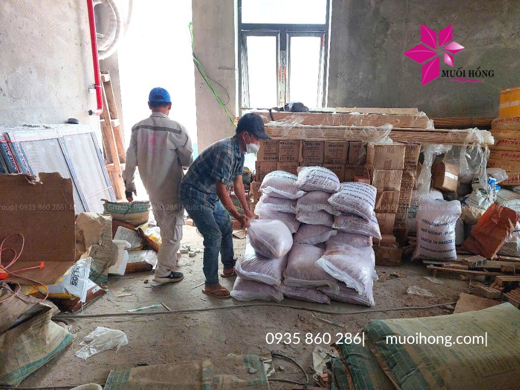 Thi công spa đá muối Trí Nguyên Nha Trang