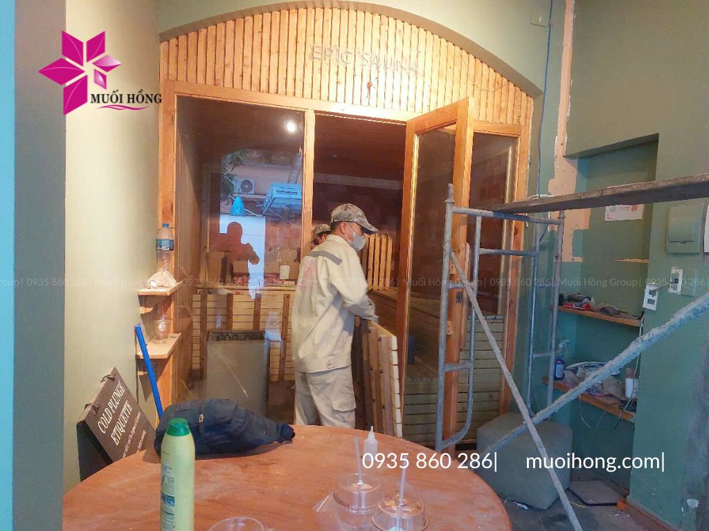 Thi công lắp đặt Onsen Jjimjilbang chuẩn sao