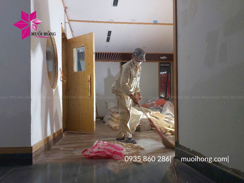 Lắp đặt phòng xông hơi hồng ngoại Trí Nguyên Nha Trang