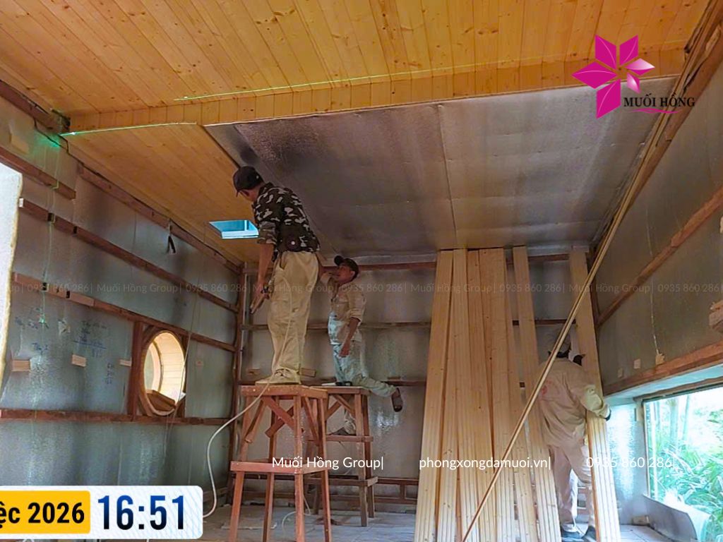 Thi công spa Onsen & JjimJilBang khách sạn