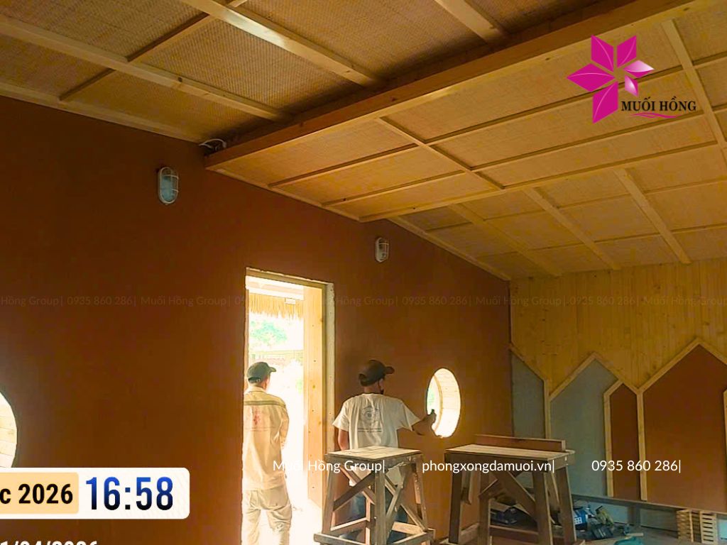 Thi công spa Onsen & JjimJilBang khách sạn