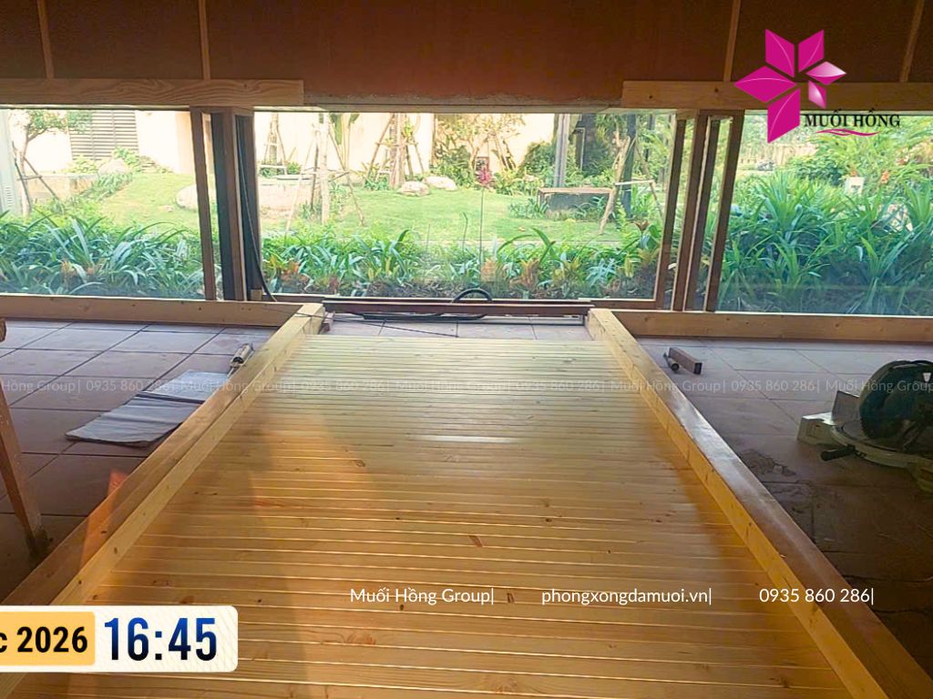 Thi công lắp đặt spa Onsen & JjimJilBang khách sạn