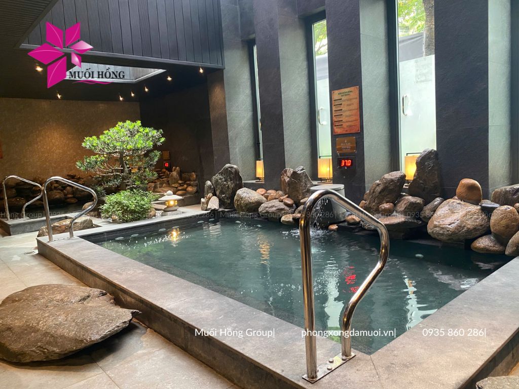 Thi công Onsen JjimJilBang Cham Rivreside
