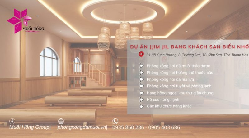 Lắp đặt JjimJilBang khách sạn Biển Nhớ Sầm Sơn