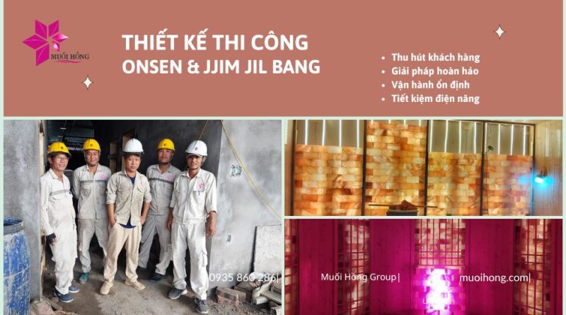 Lắp đặt Onsen & Jjim Jil Bang khách sạn