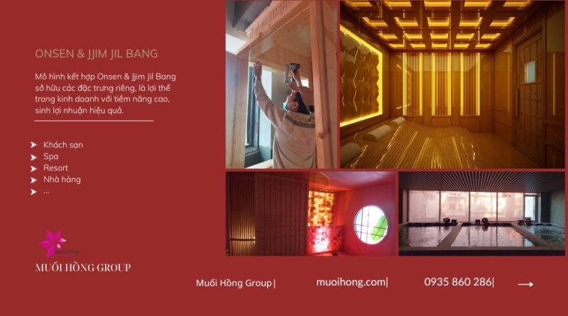 Lắp đặt Onsen Jjim Jil Bang khách sạn