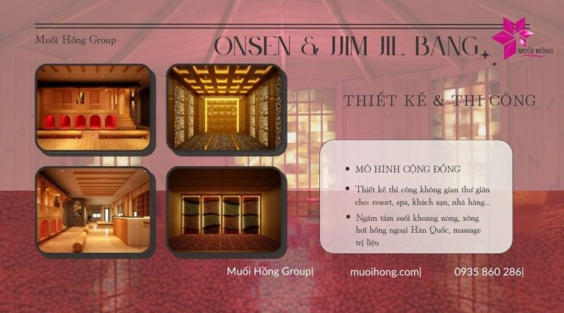 Thi công lắp đặt spa Onsen & Jjim Jil Bang