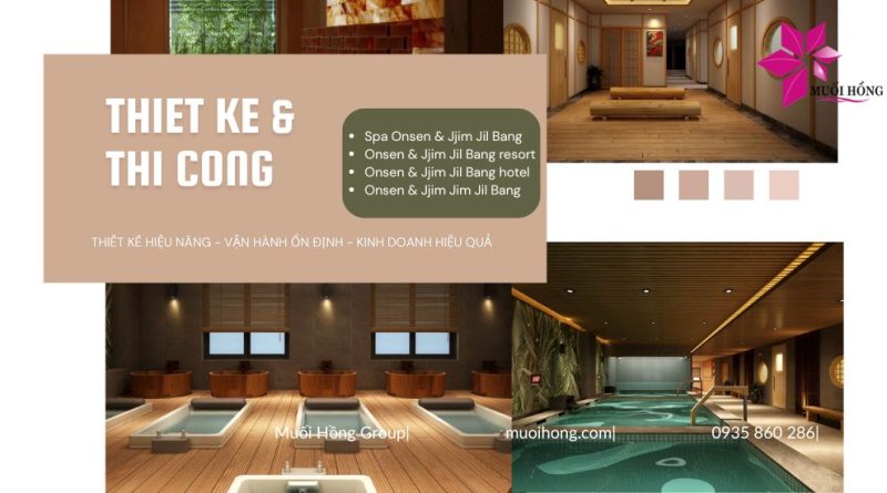 Thi công lắp đặt spa Onsen JjimJilBang
