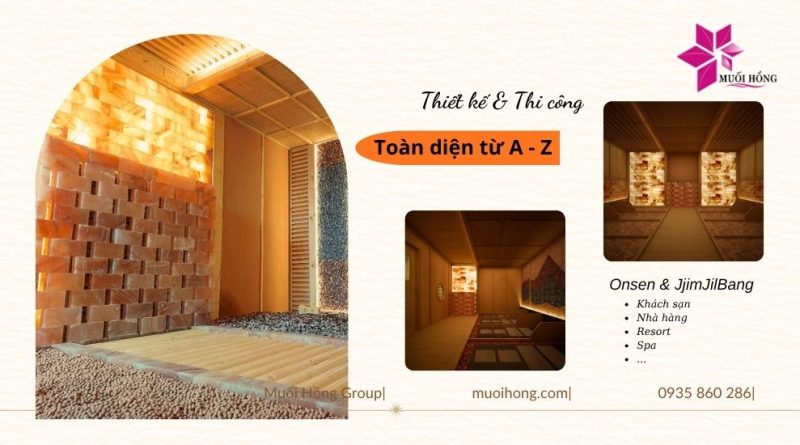 Thi công lắp đặt spa Onsen & Jjim Jil Bang